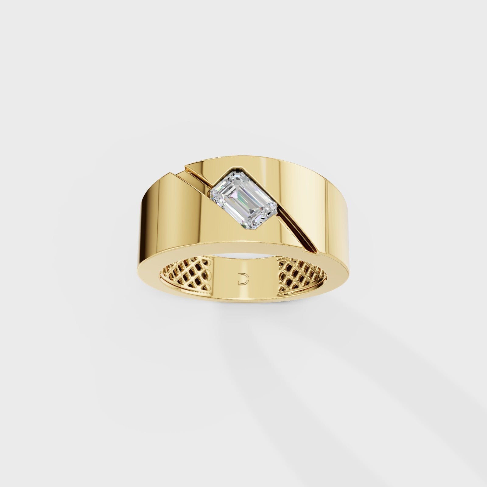 Solstice Emerald Men's Ring
