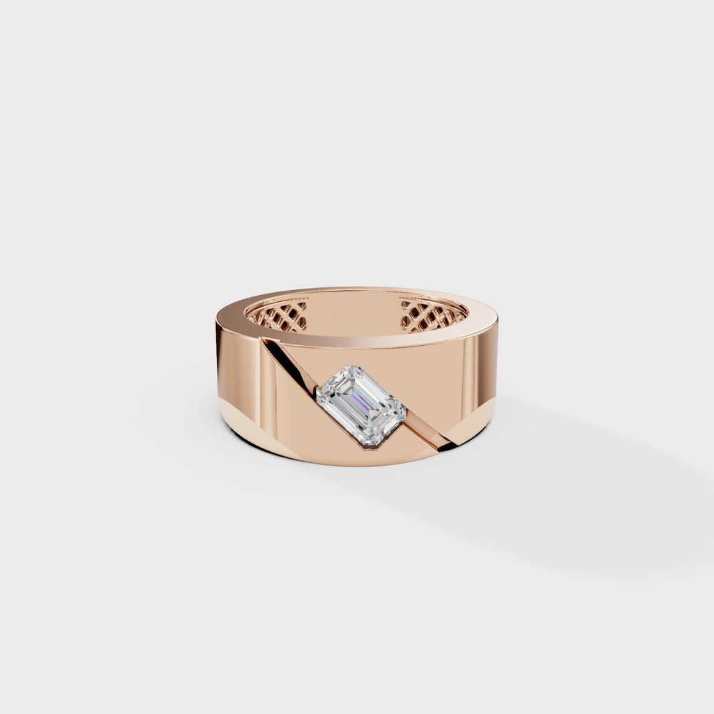 Solstice Emerald Men's Ring