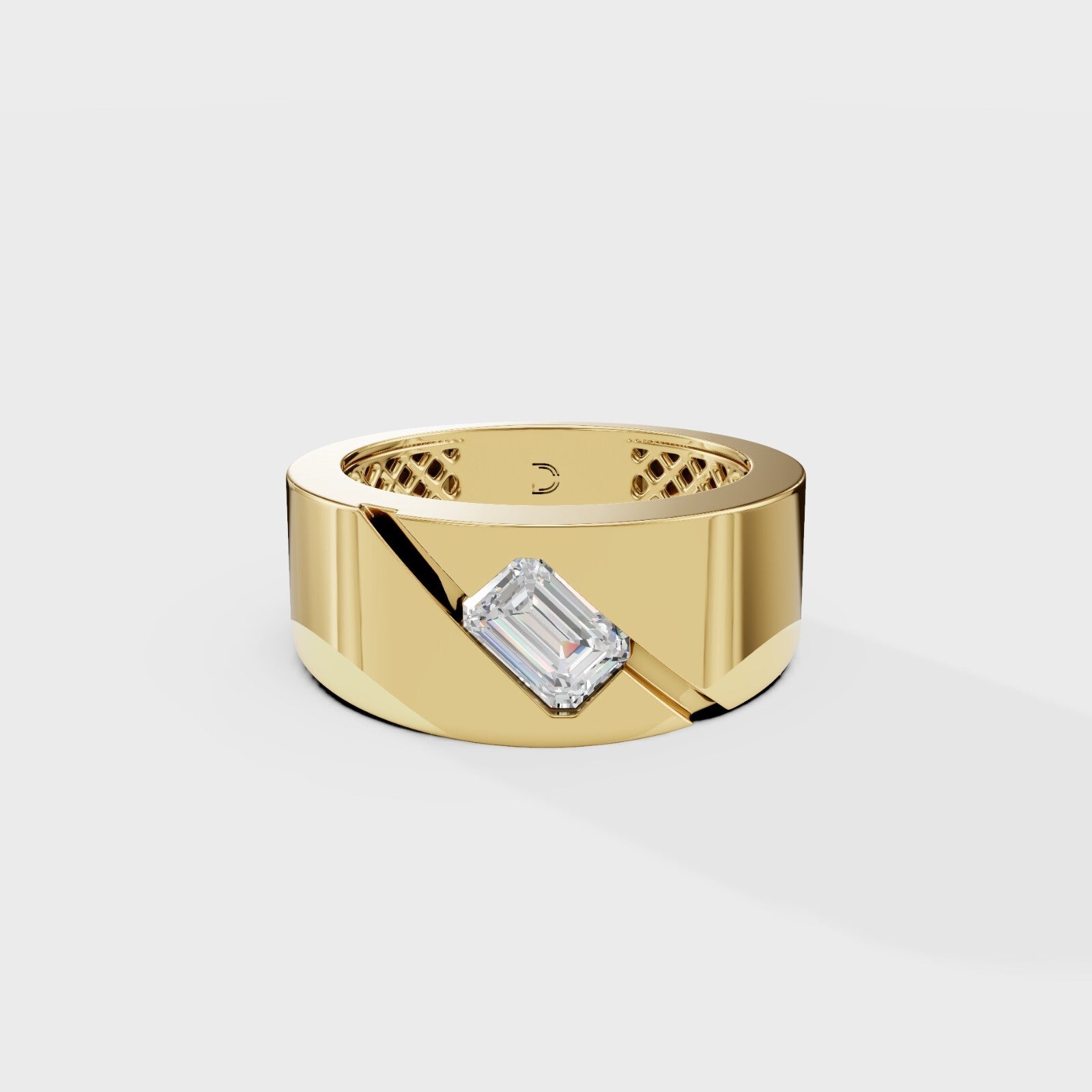 Solstice Emerald Men's Ring