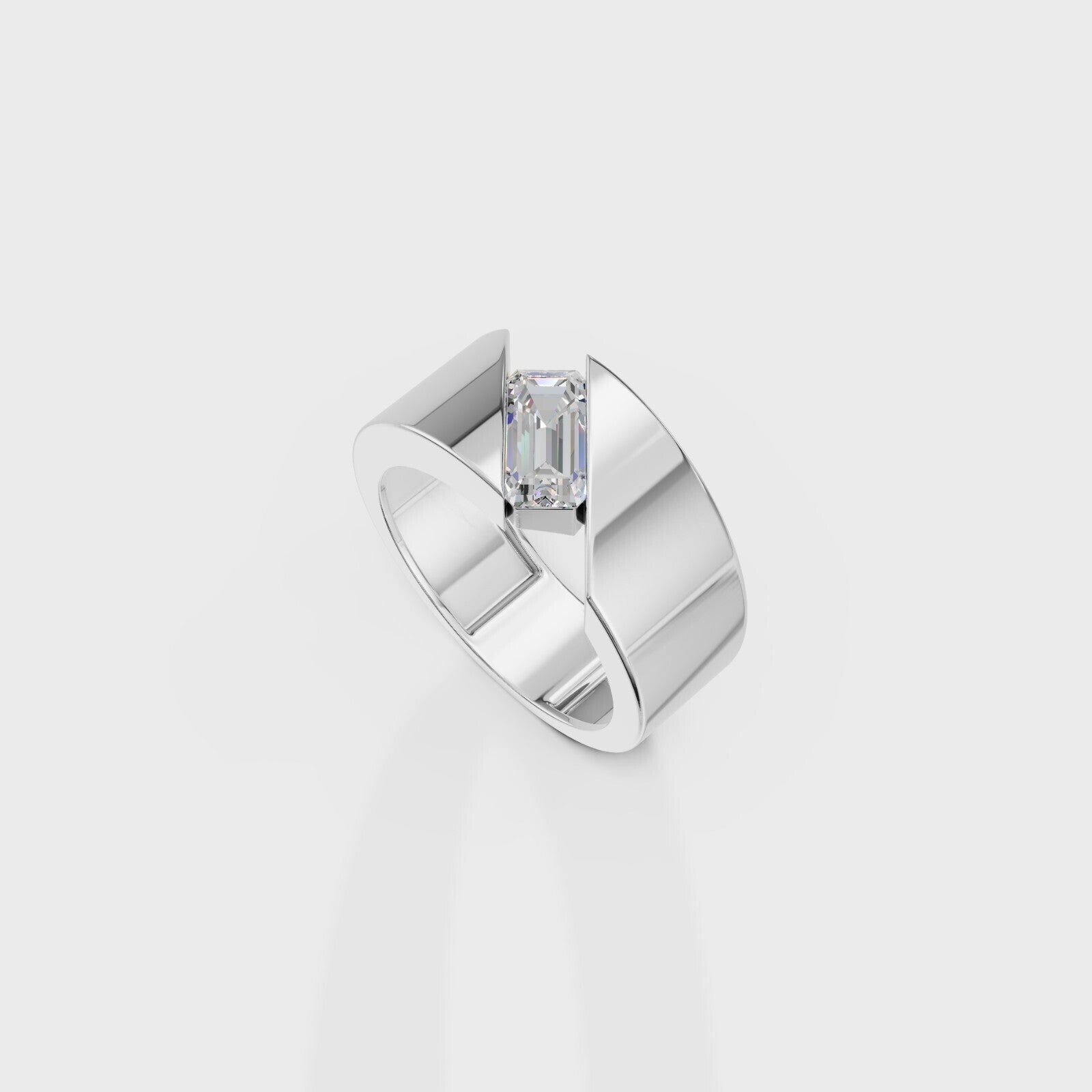 Solstice Emerald Men's Ring