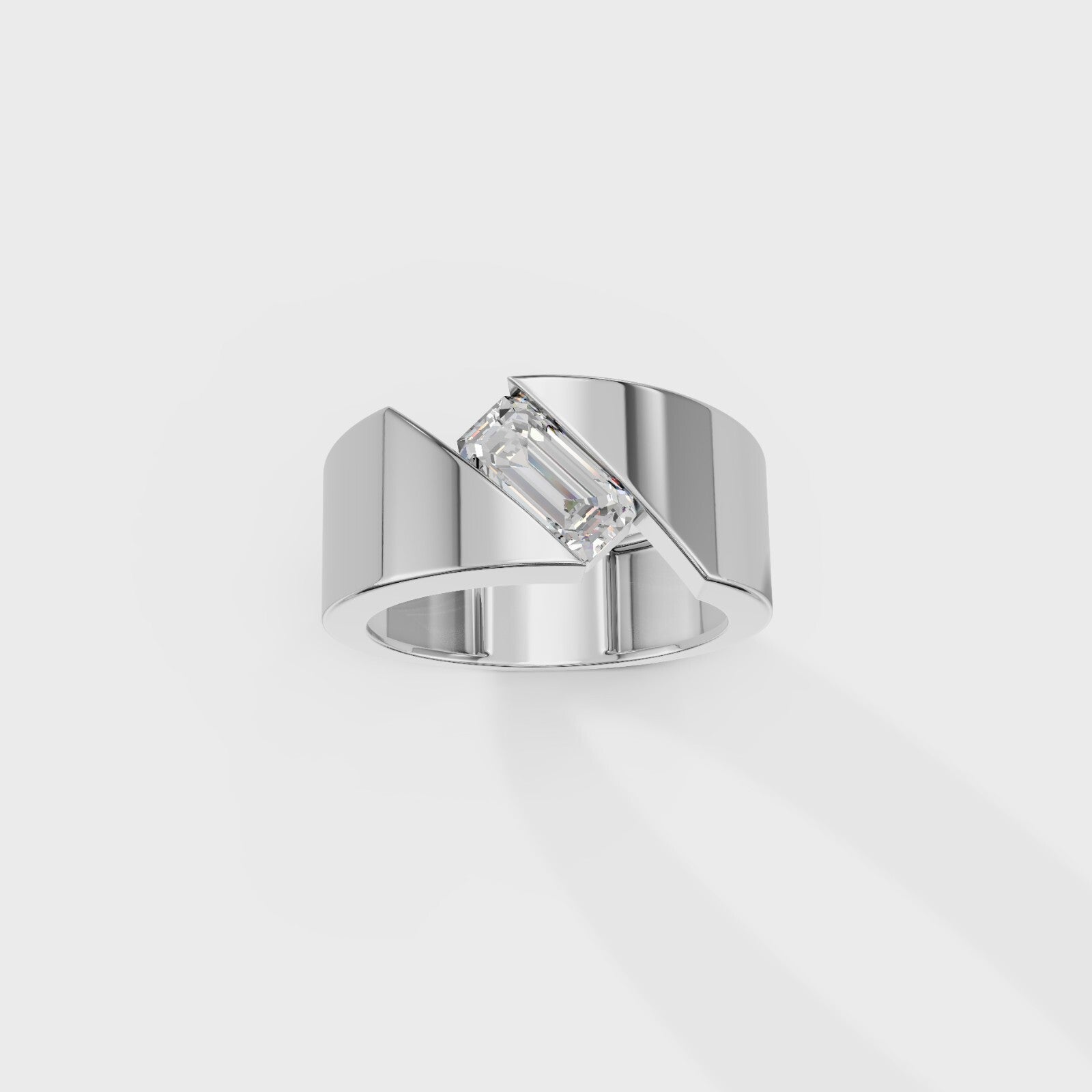 Solstice Emerald Men's Ring