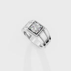 Helious Round Cut Men's Ring