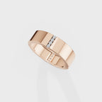 Glint Round Men's Ring