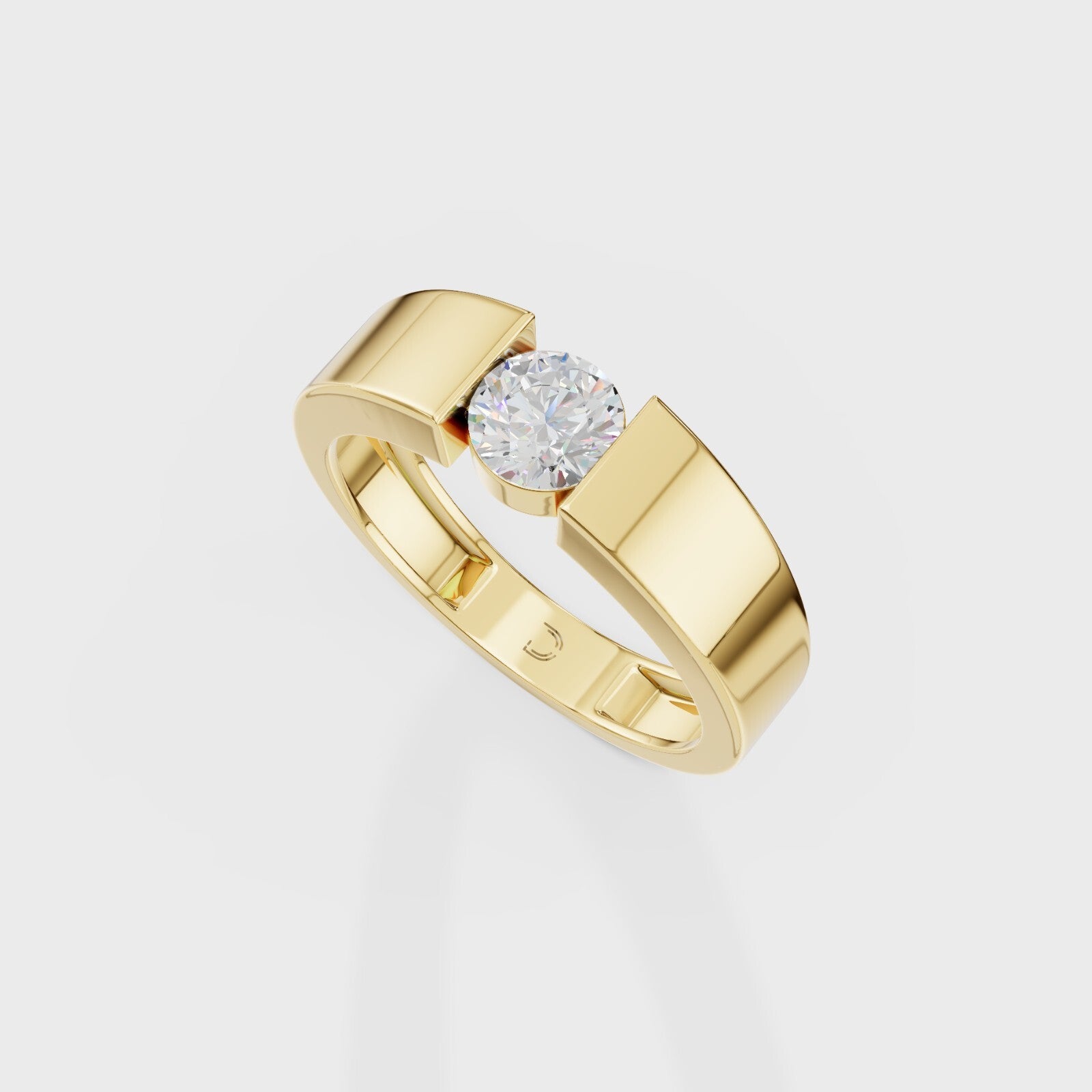 Eclipse Round Men's Ring