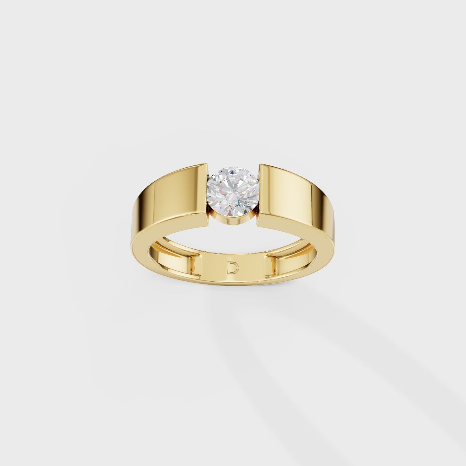 Eclipse Round Men's Ring