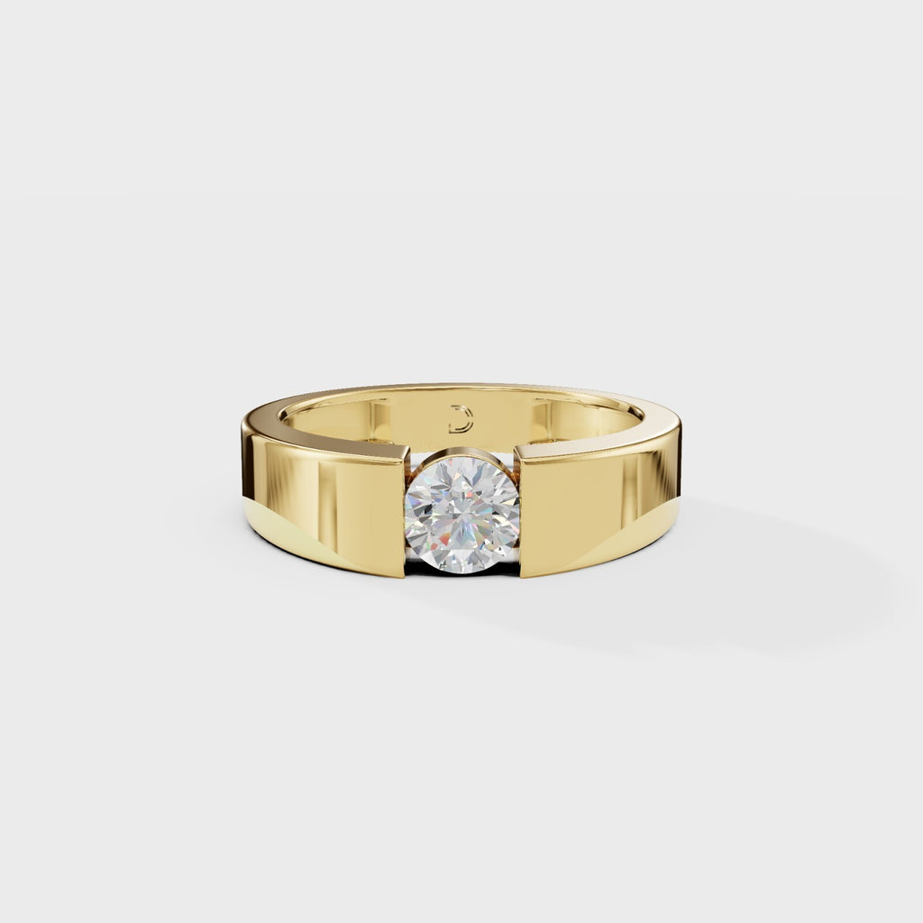 Eclipse Round Men's Ring