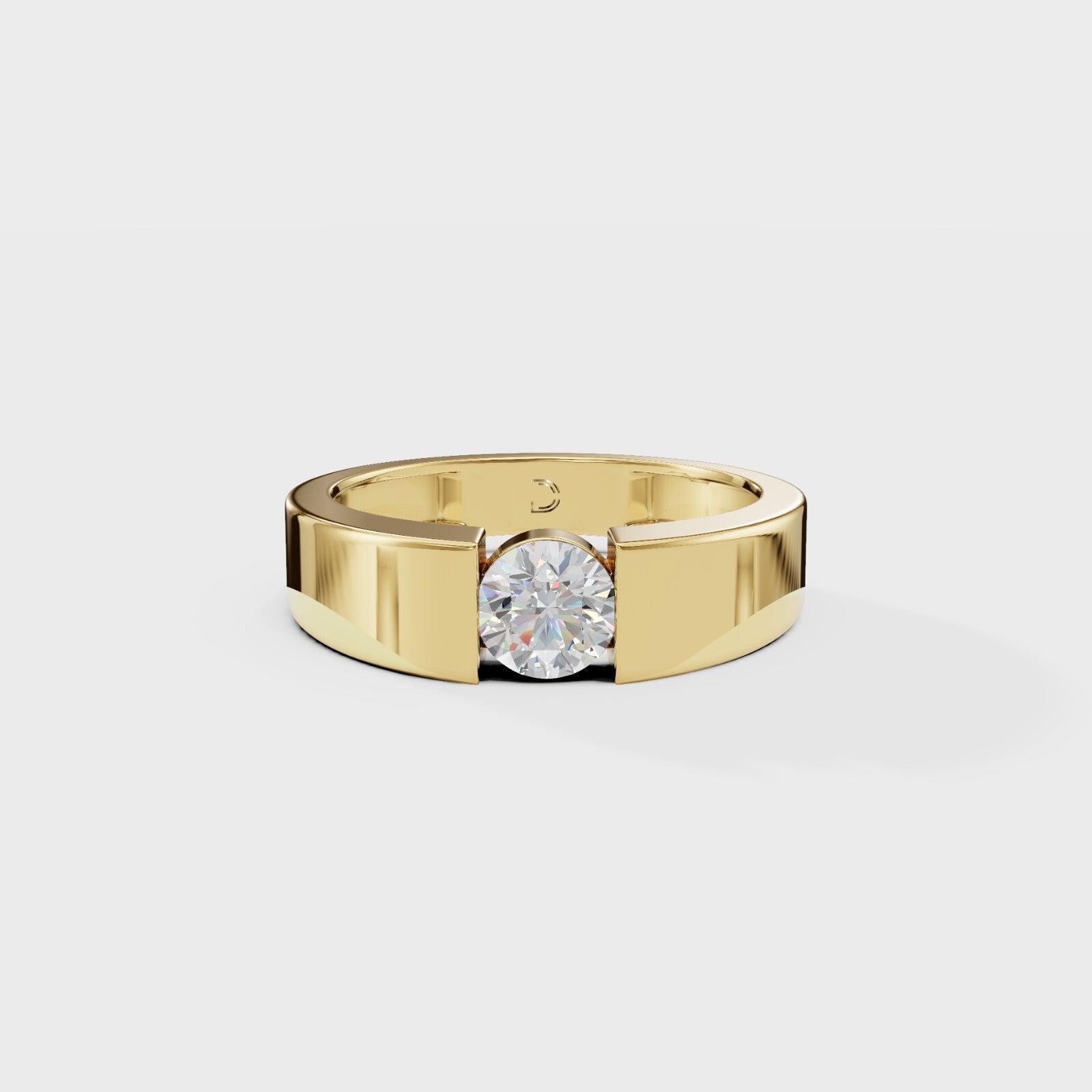 Eclipse Round Men's Ring