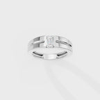 Pixie Emerald Men's Ring