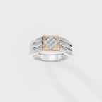 The Tesseract Round Ring