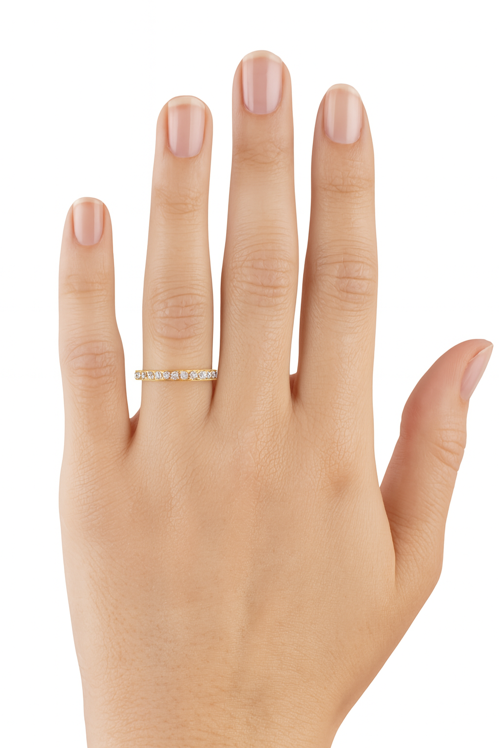 Channel Set Diamond Eternity Band