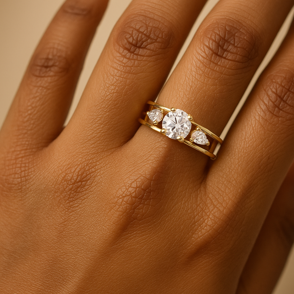 The Harmony Trio Ring