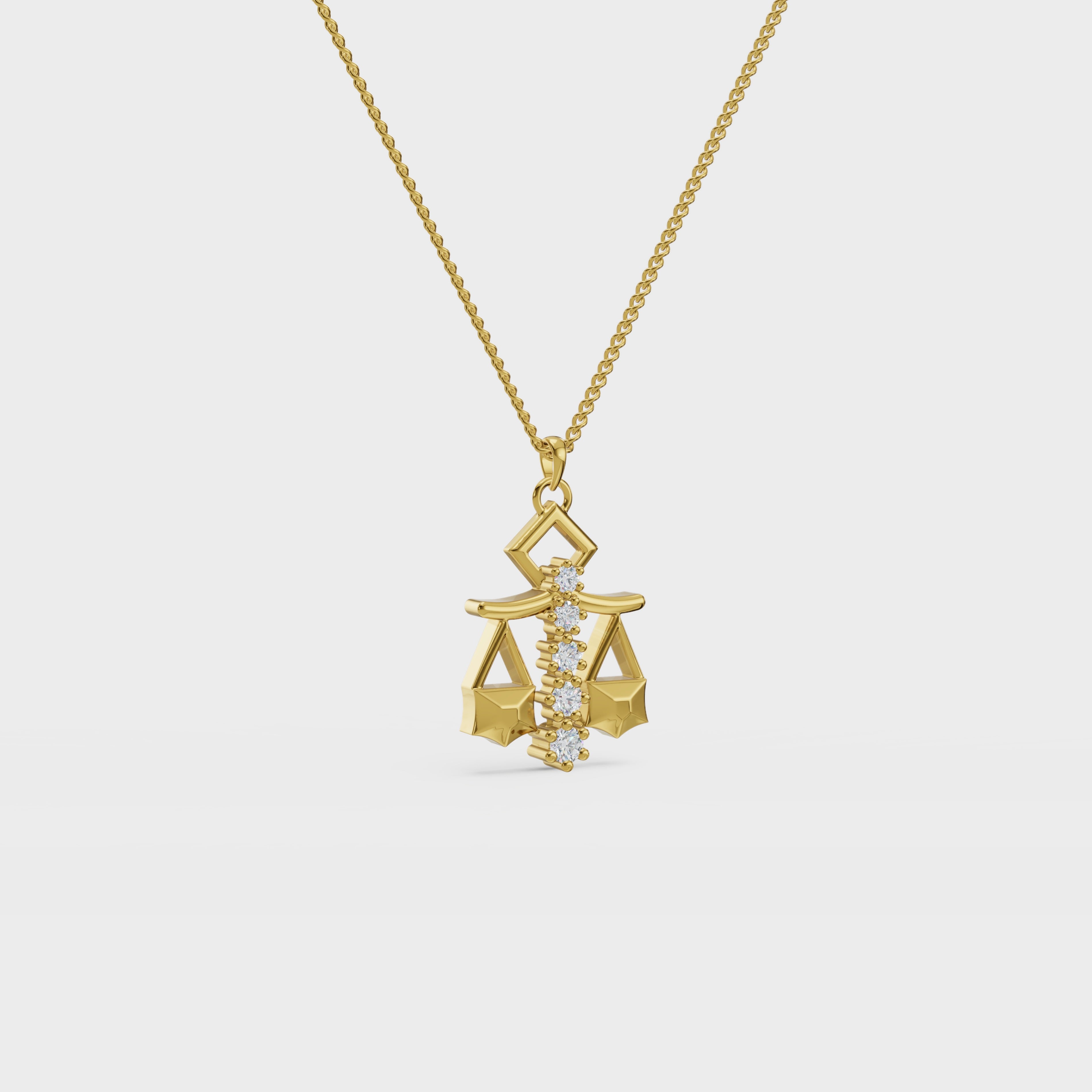 Zodiac: Libra Charm