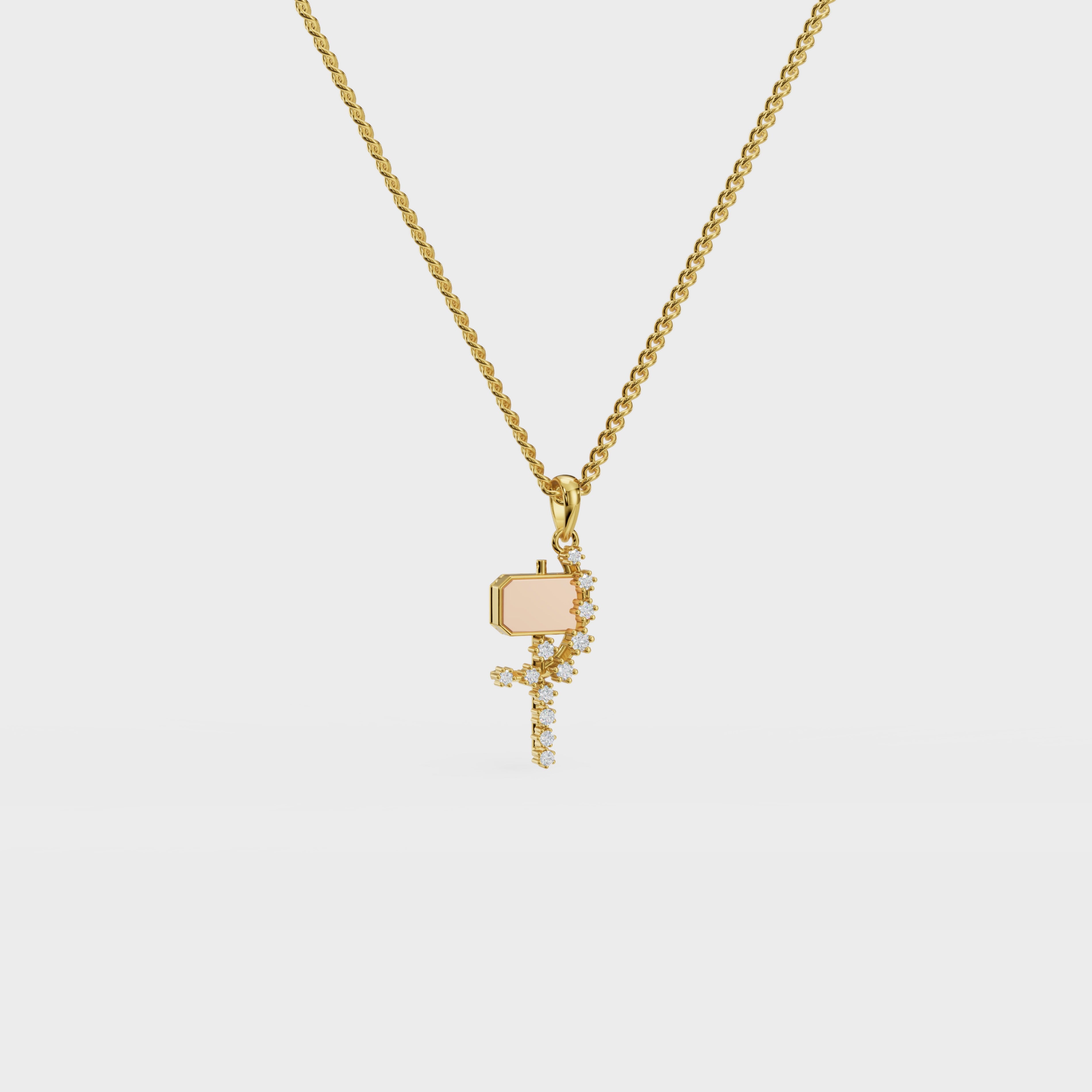 Single Station Key Pendant