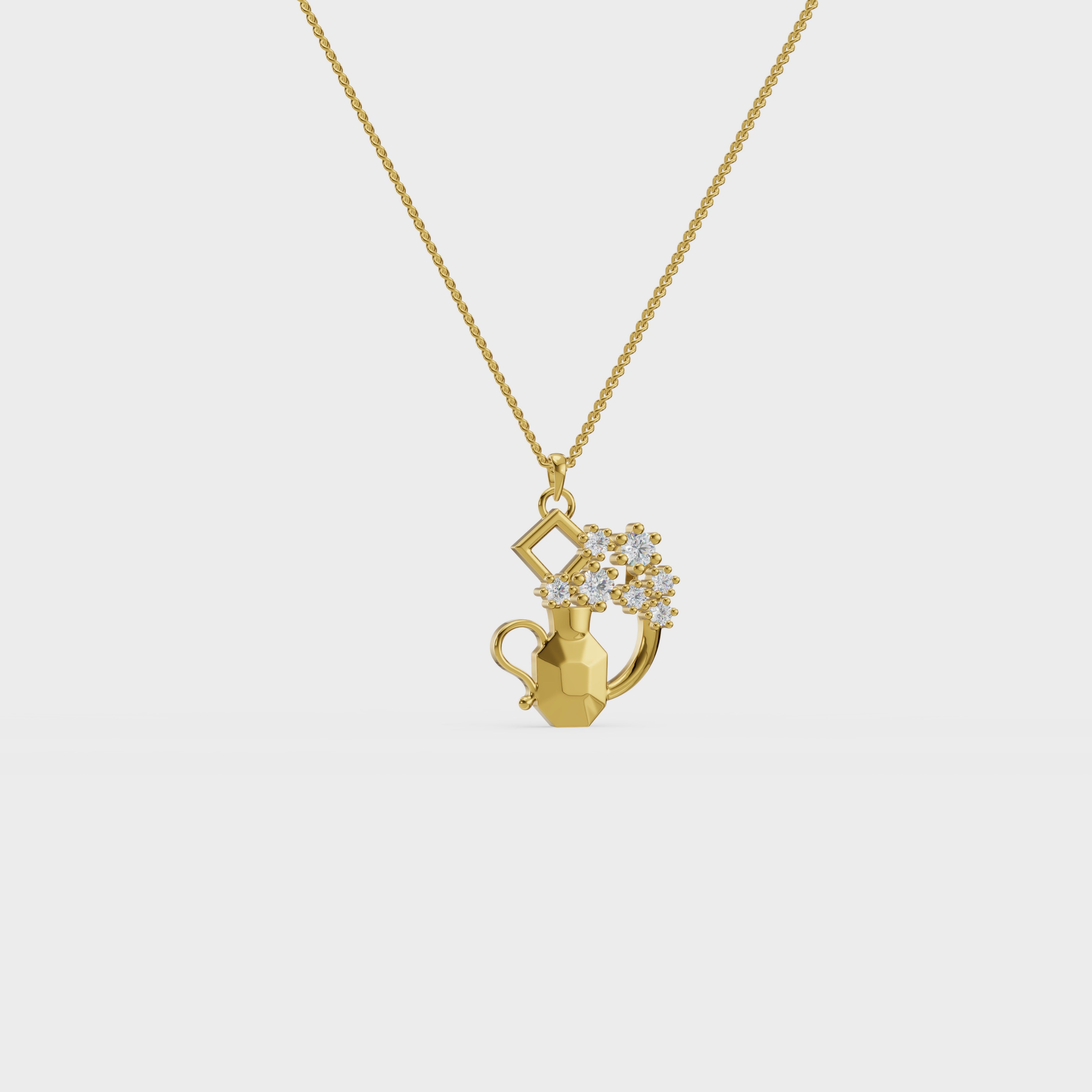 Zodiac: Aquarius Charm
