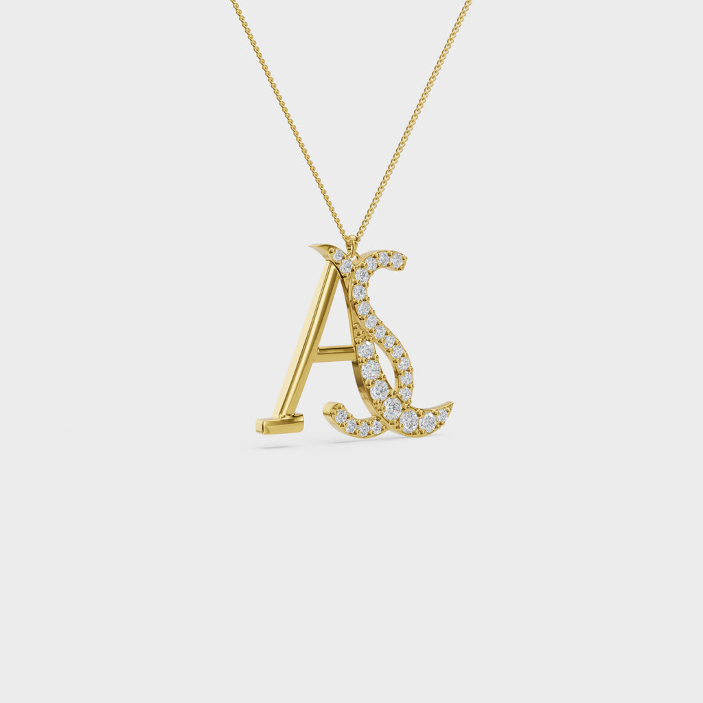 AS Initial Pendant