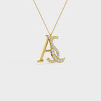 AS Initial Pendant