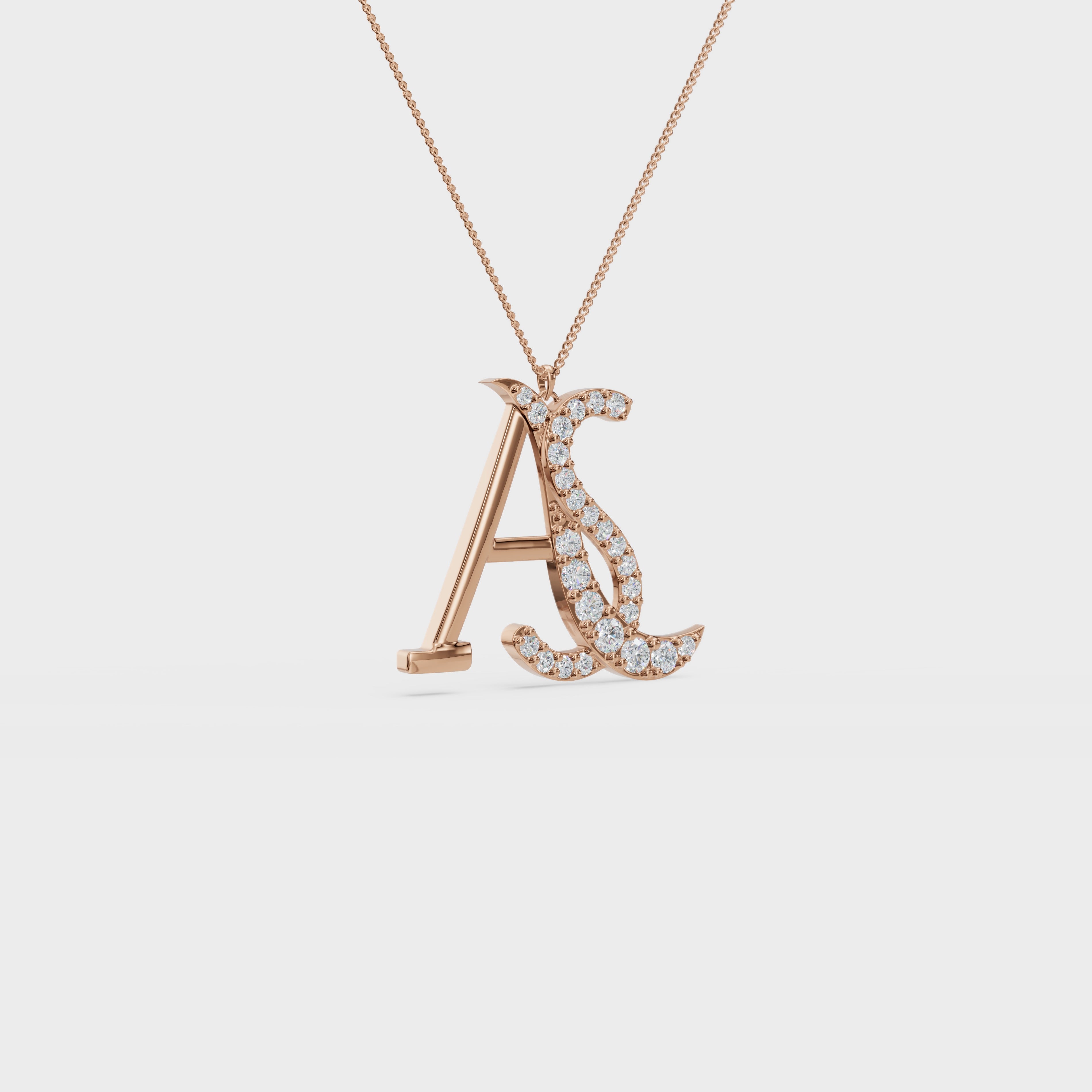 AS Initial Pendant