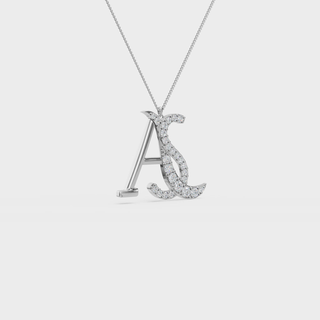 AS Initial Pendant