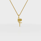Single Station Key Pendant