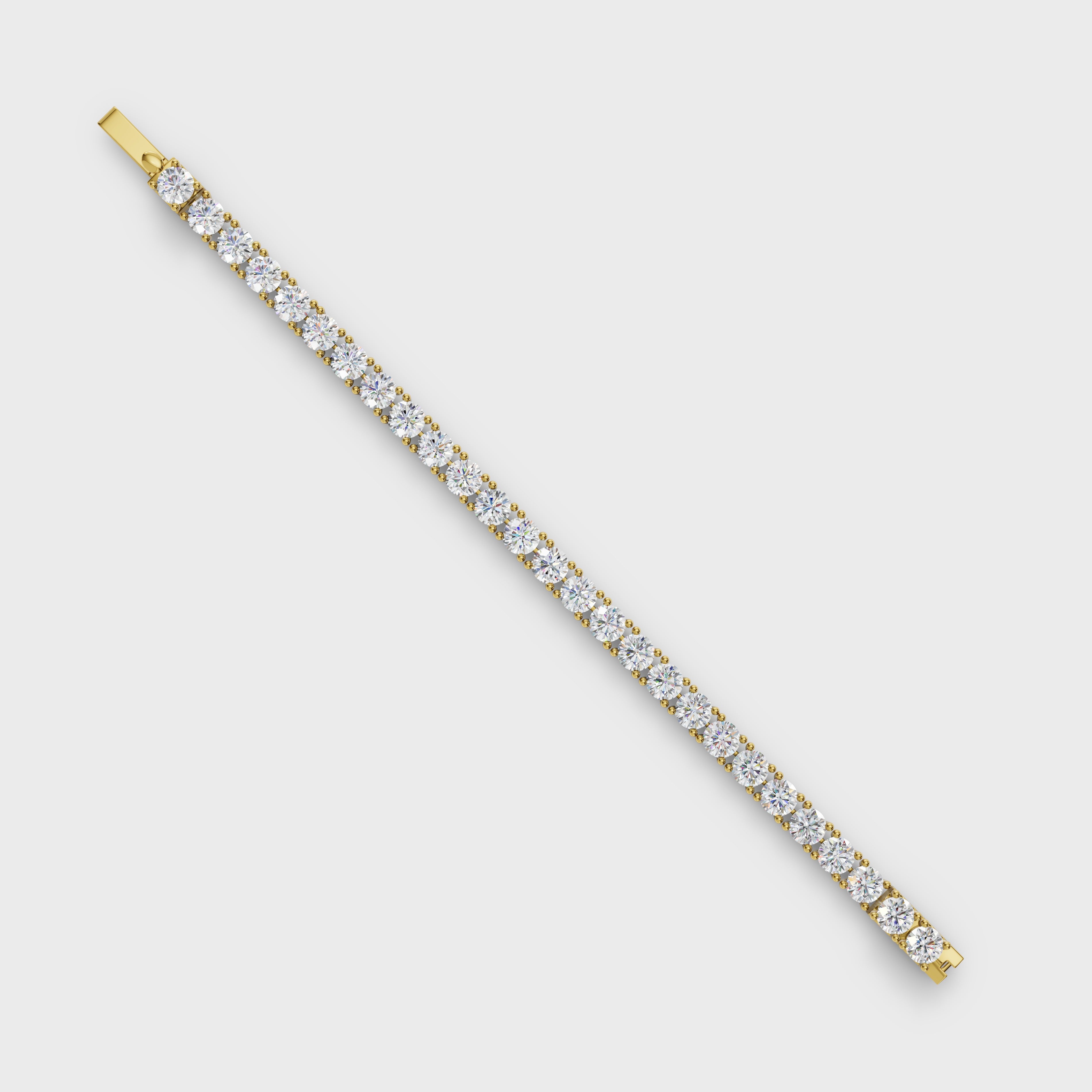 0.70 Ct Elegant Diamond Tennis Bracelet