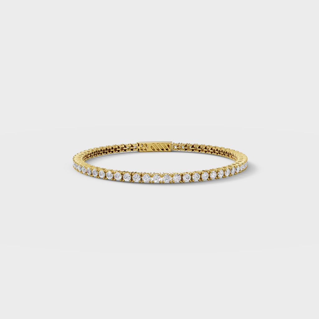 0.22 Ct Elegant Diamond Tennis Bracelet