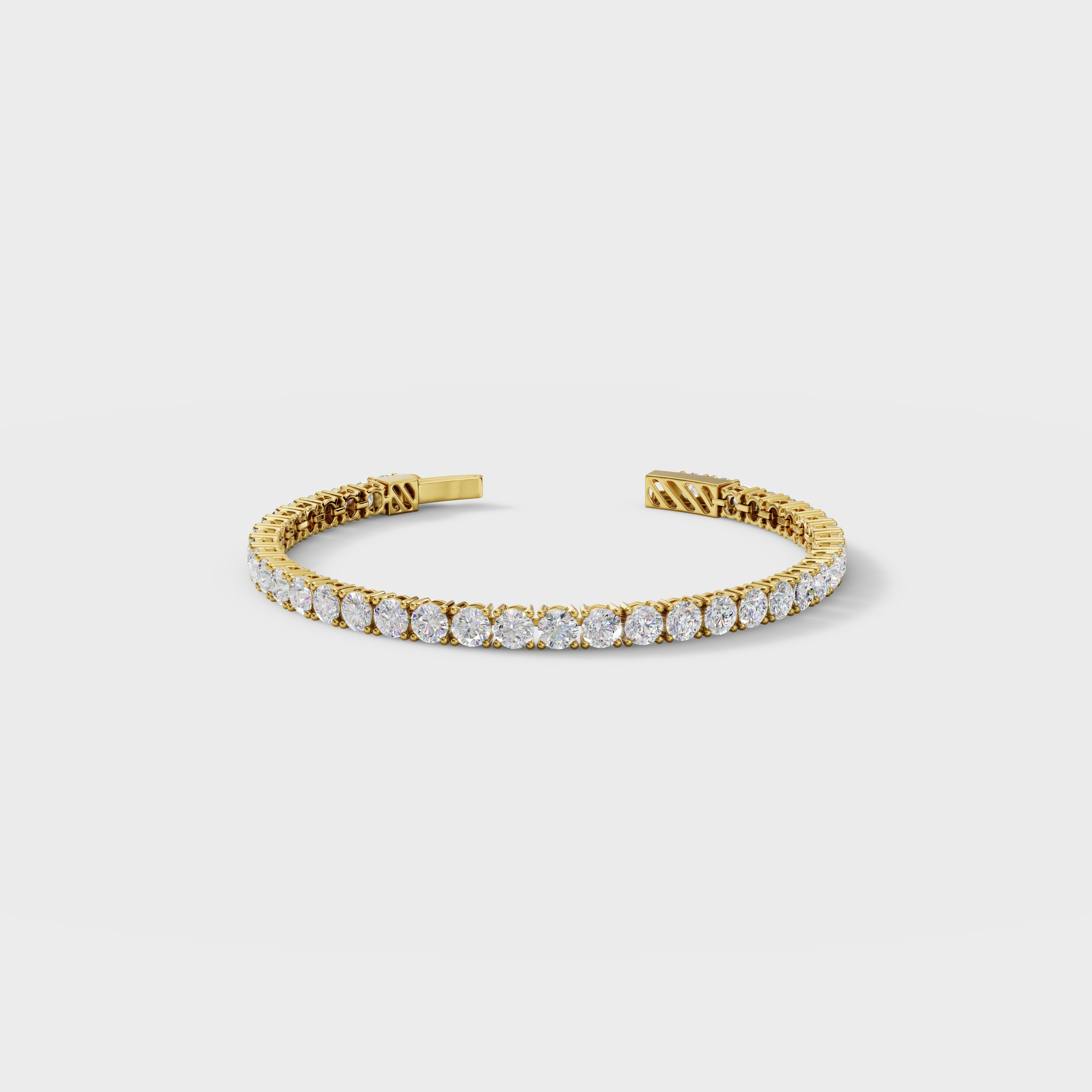 0.41 Ct Elegant Diamond Tennis Bracelet