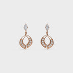 Marquise Cut 2 in 1 Stud And Drops