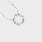 Celestial Orbit Diamond Pendant