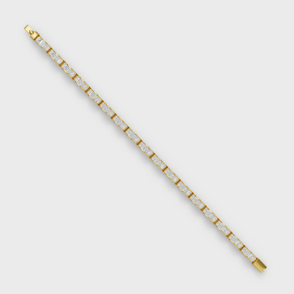 The Baguette Cut Brilliance Bracelet