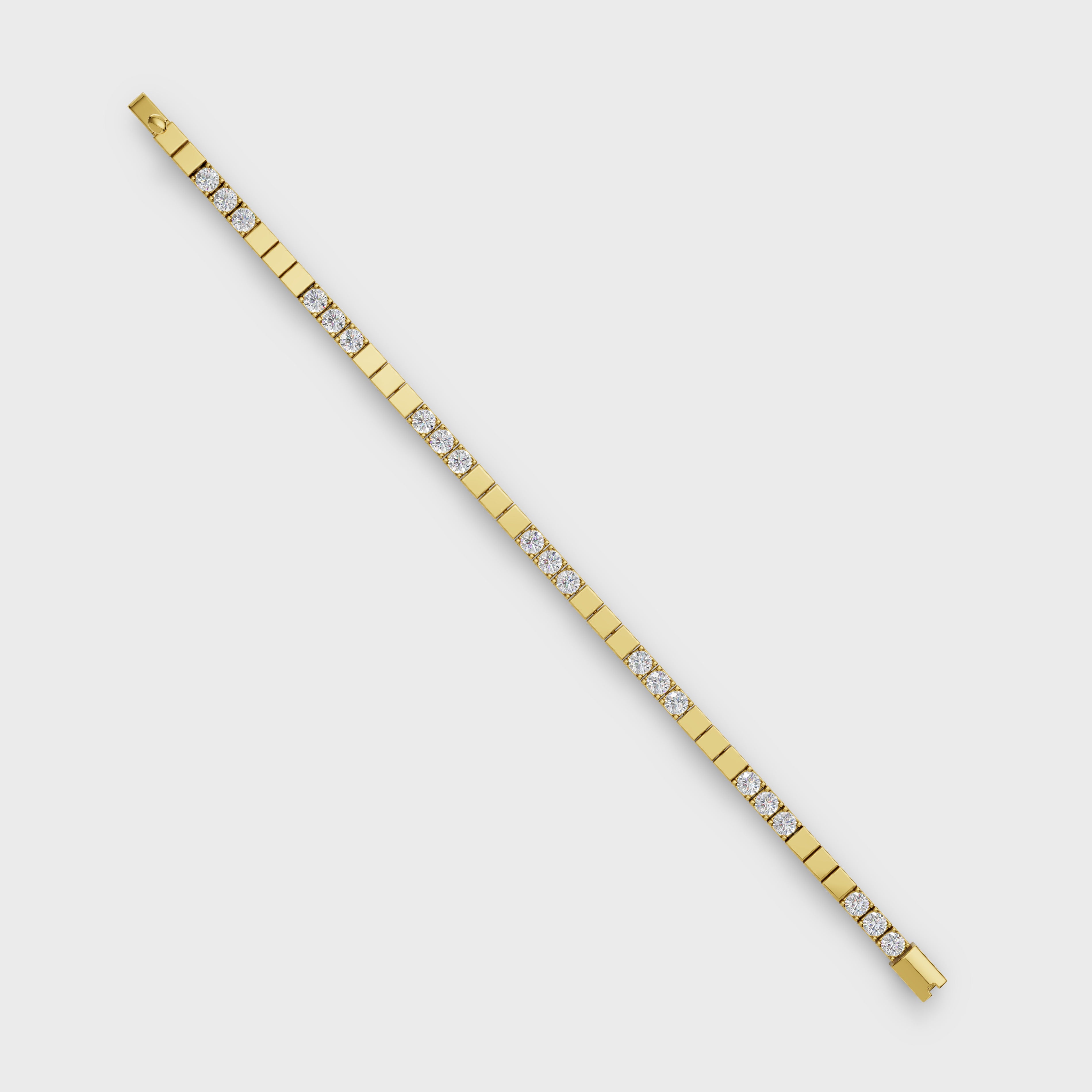 Regal Edge Men’s Tennis Bracelet
