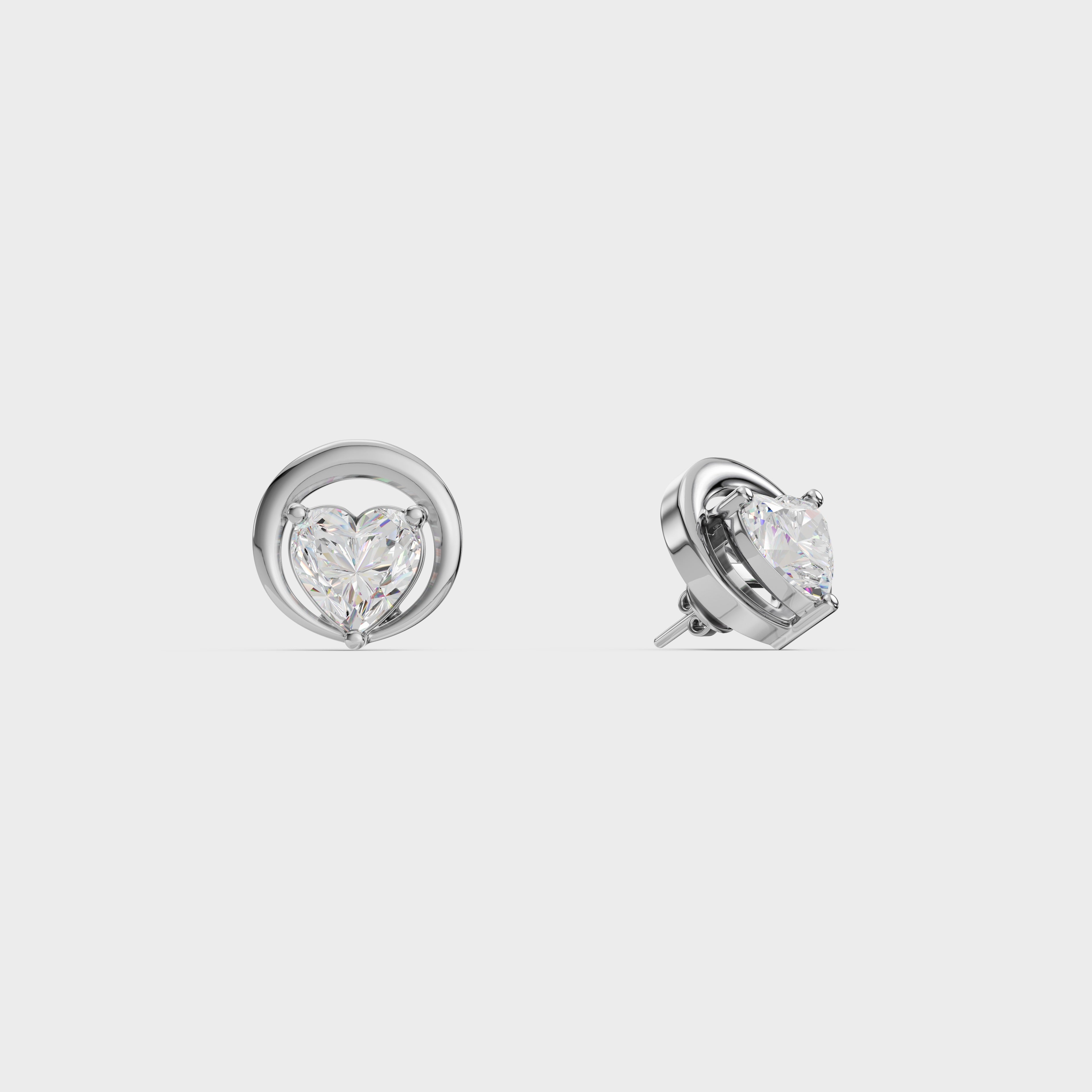 Heart stud