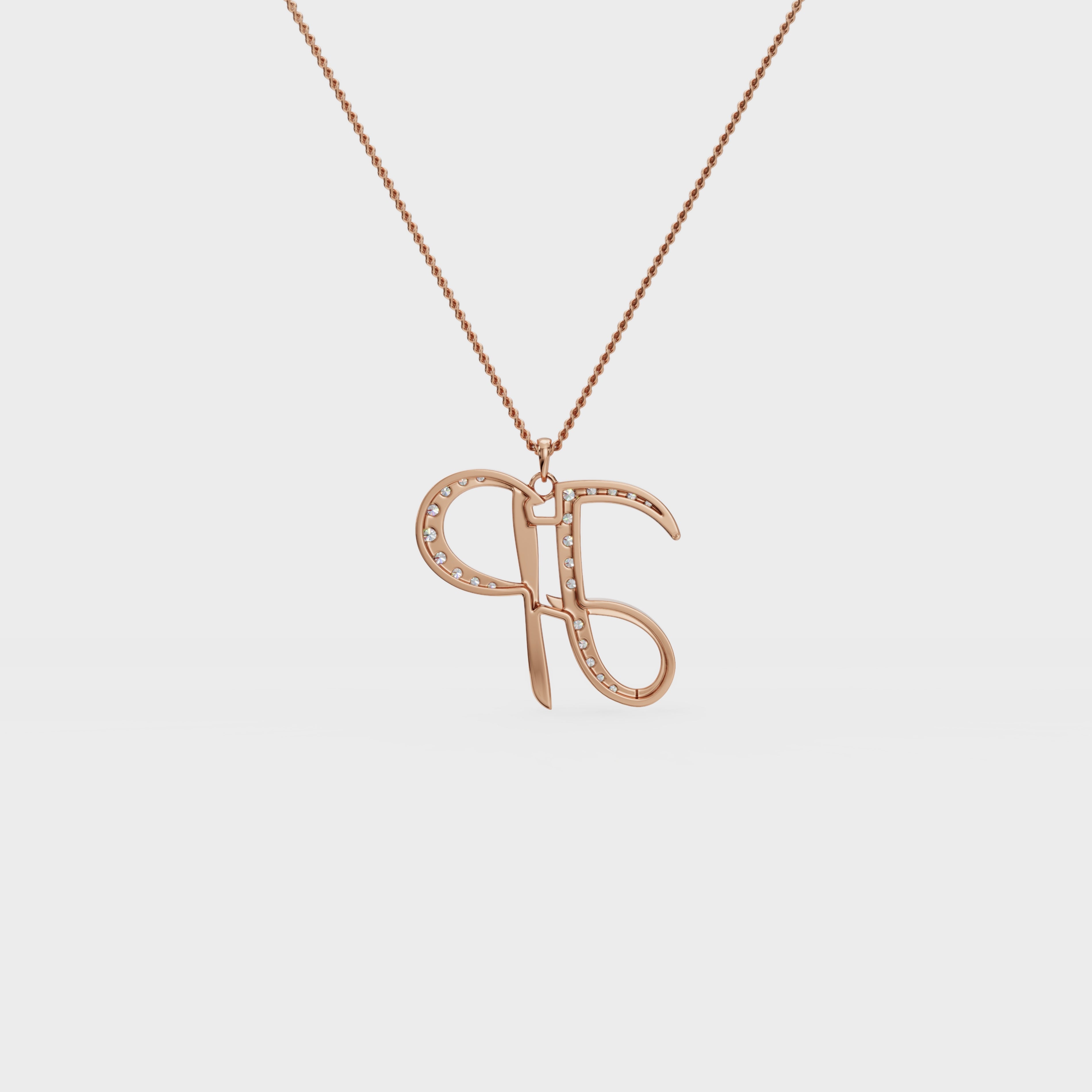 JP Initial Pendant