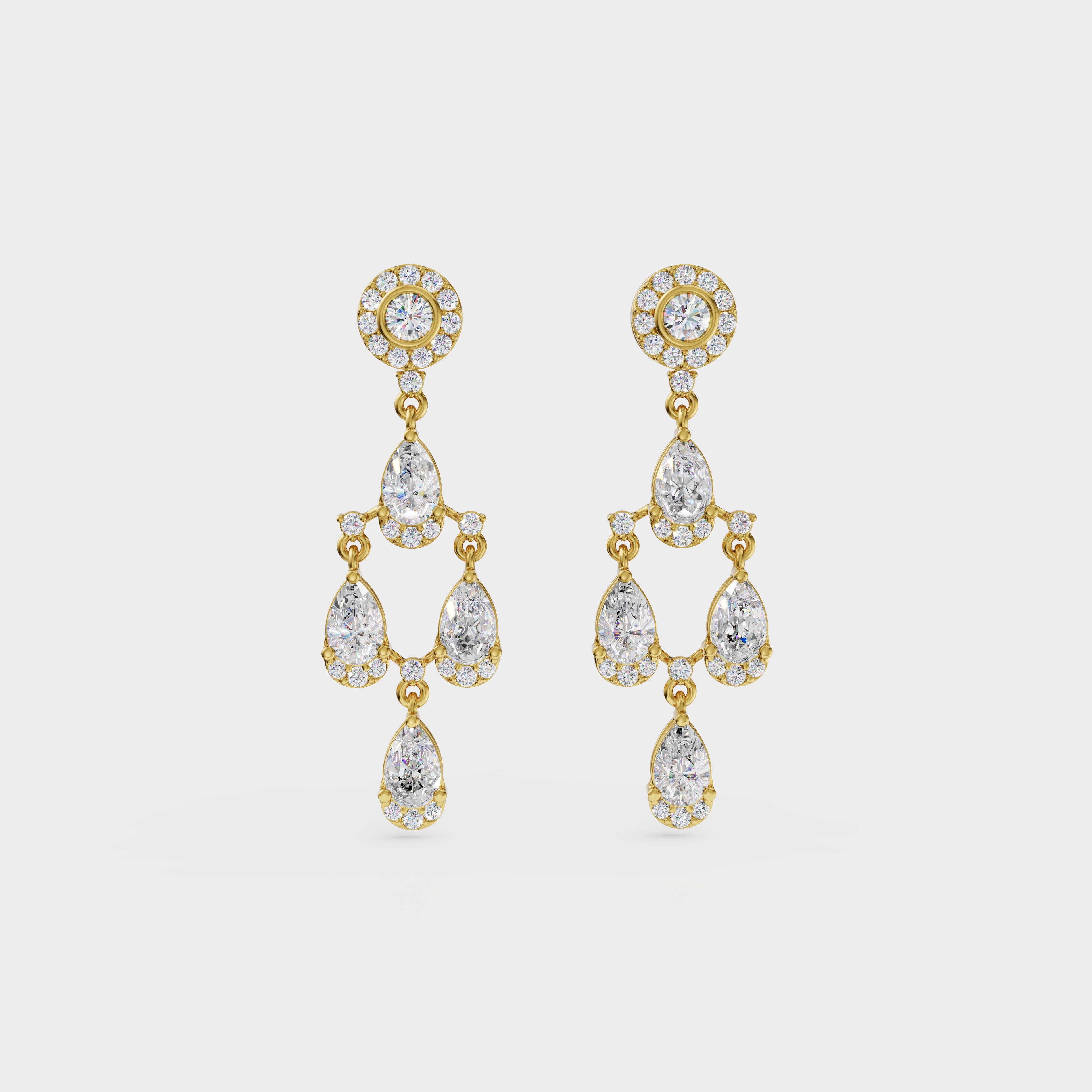 Waterfall Drop Earring