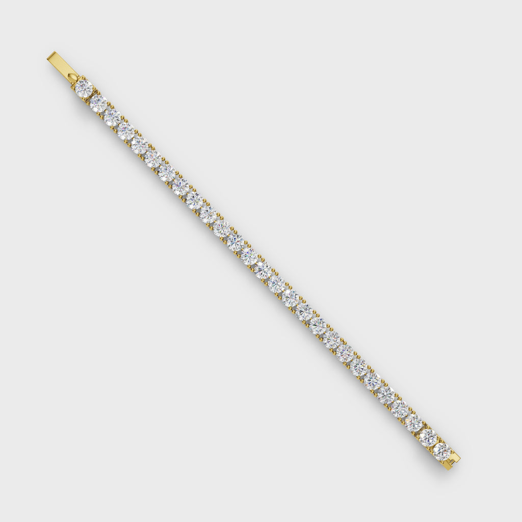 0.47 Ct Elegant Diamond Tennis Bracelet