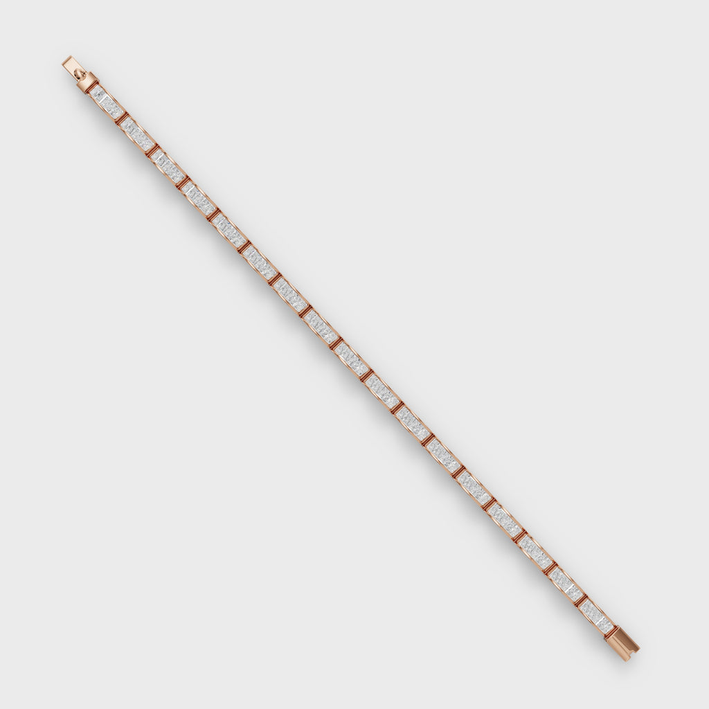 The Baguette Cut Brilliance Bracelet