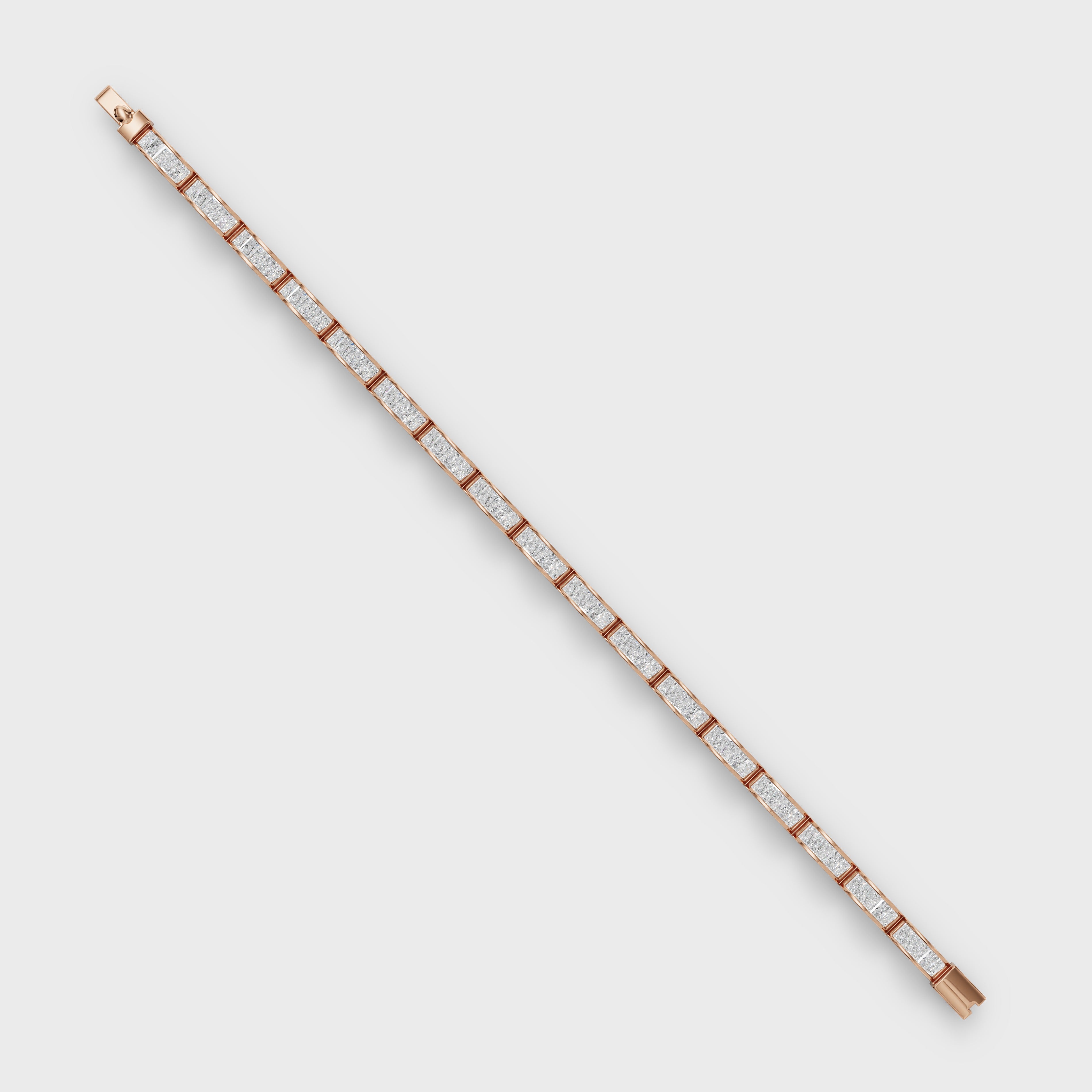 The Baguette Cut Brilliance Bracelet