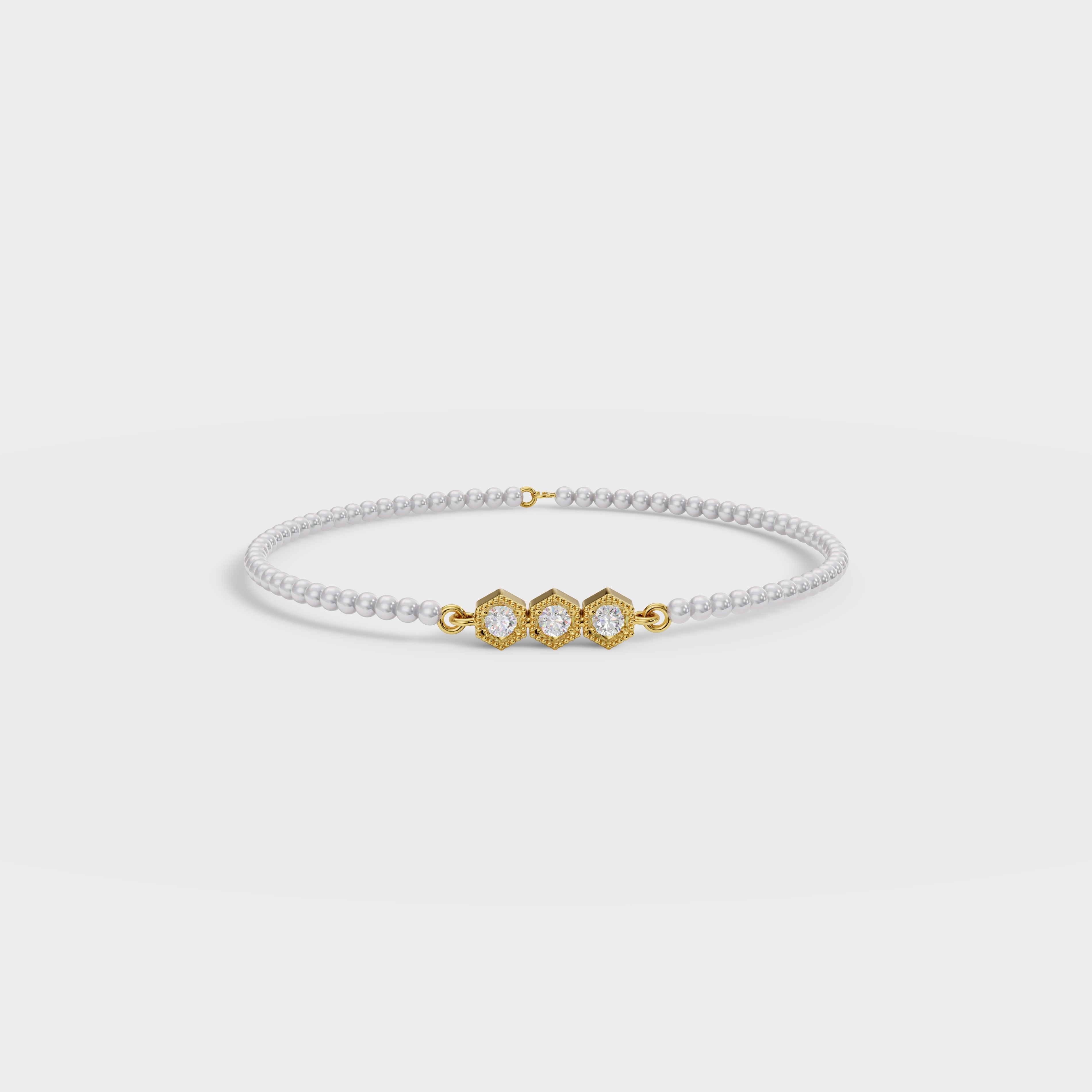 Dainty Diamond Bracelet