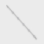 Elegant Round Cut Cubic Zirconia Tennis Bracelet