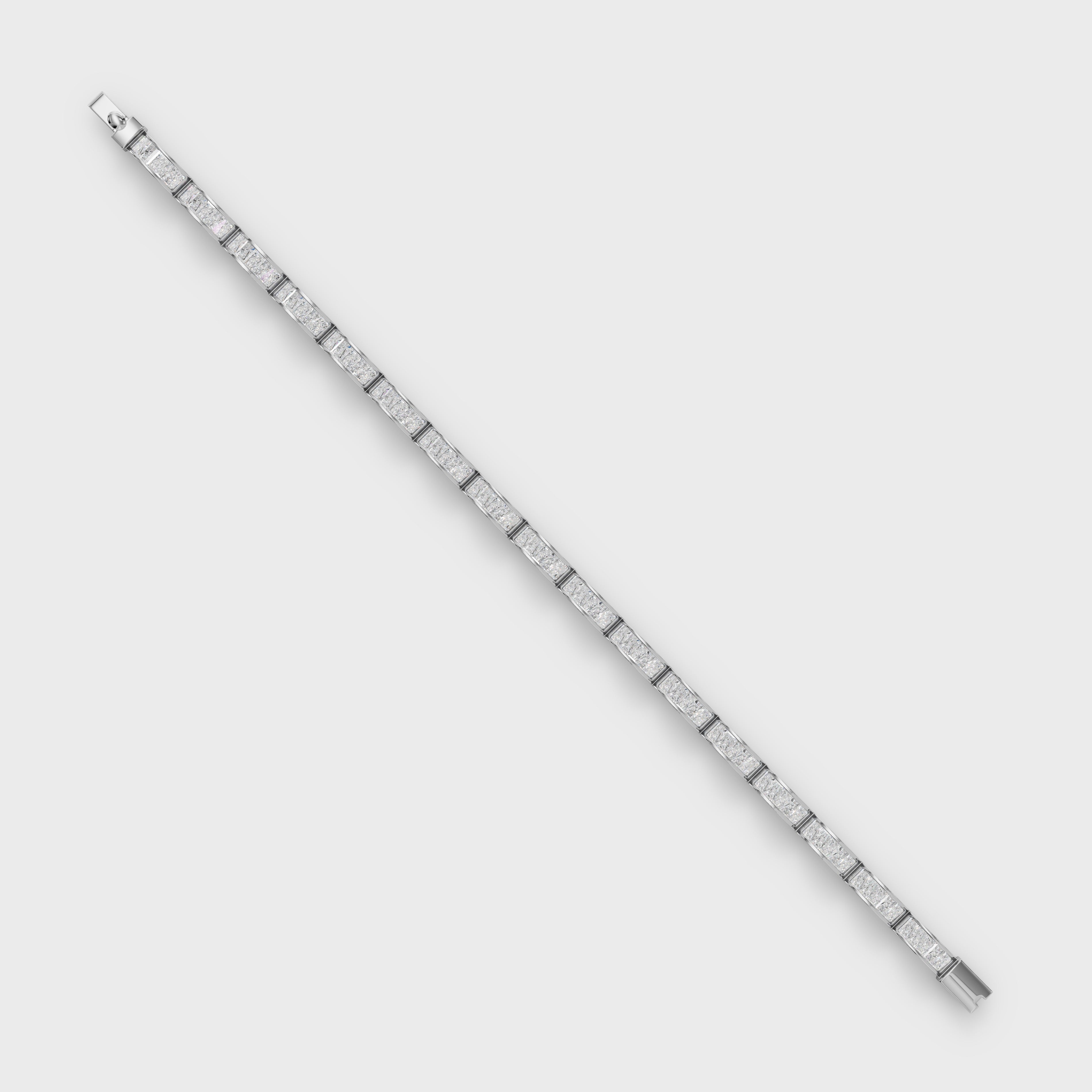 The Baguette Cut Brilliance Bracelet