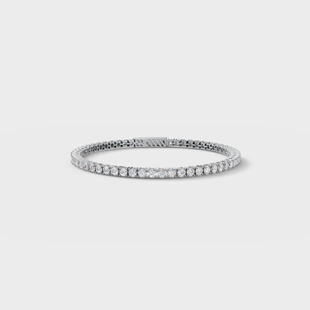 0.22 Ct Elegant Diamond Tennis Bracelet