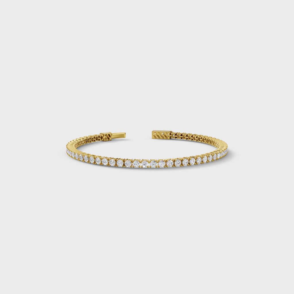 0.10 Ct Elegant Diamond Tennis Bracelet