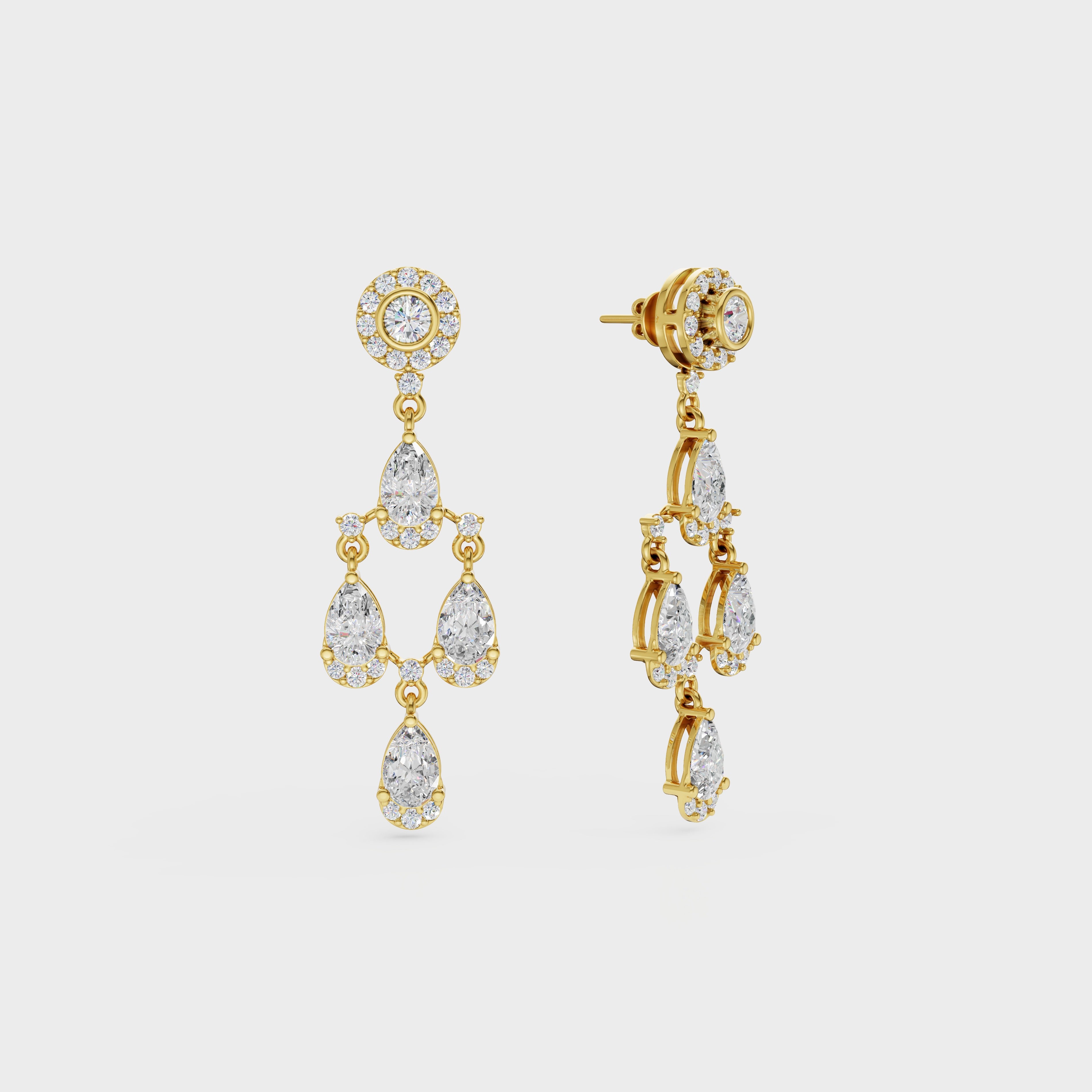 Waterfall Drop Earring