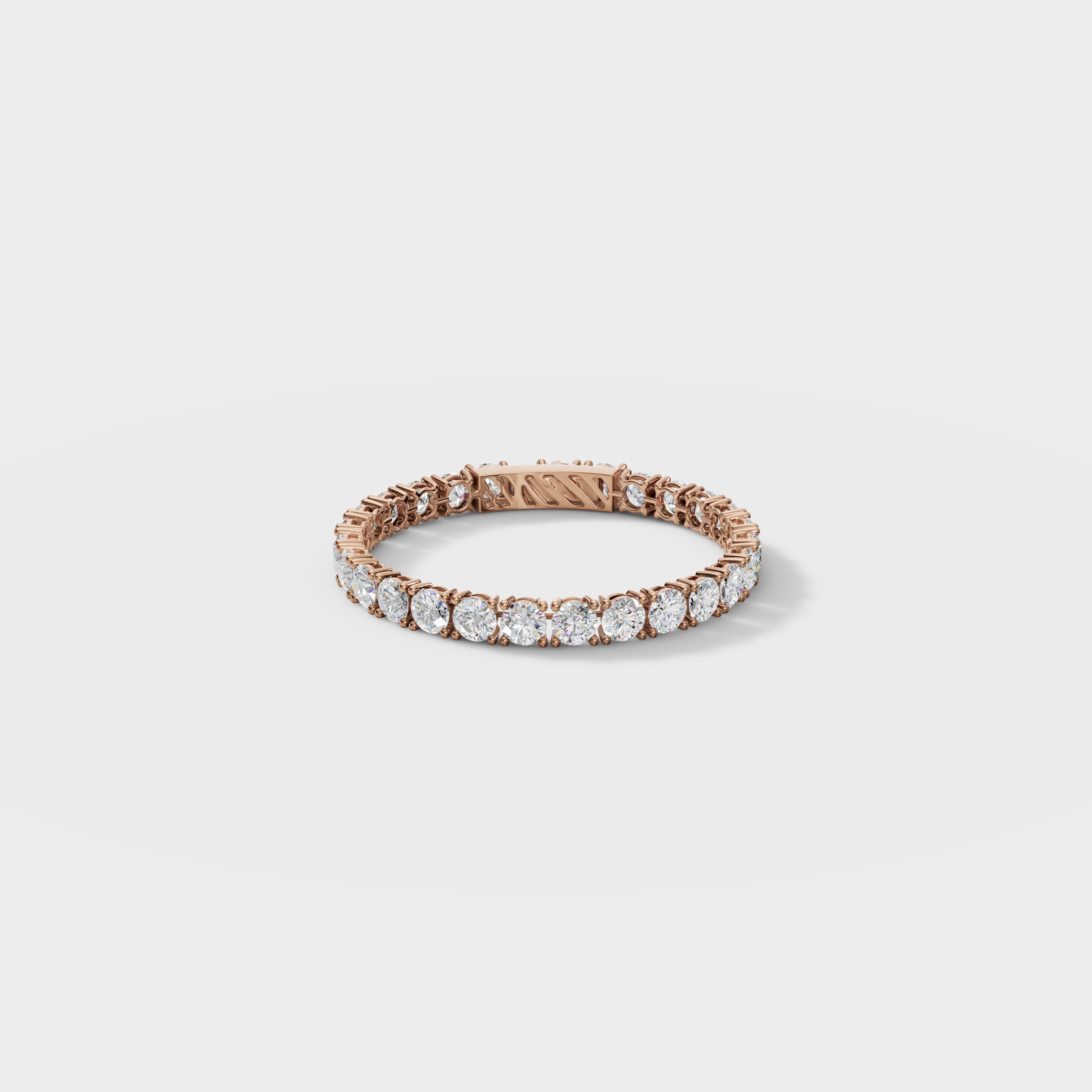 0.47 Ct Elegant Diamond Tennis Bracelet