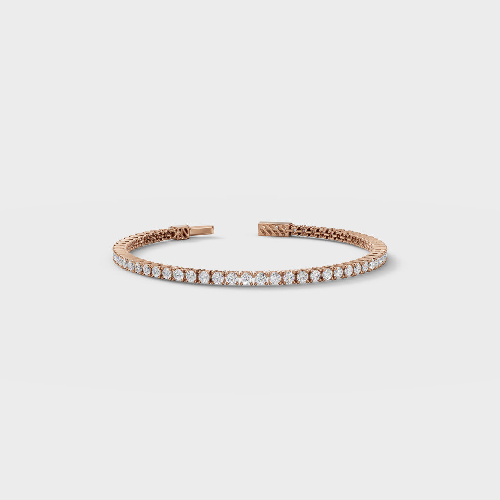 0.15 Ct Elegant Diamond Tennis Bracelet