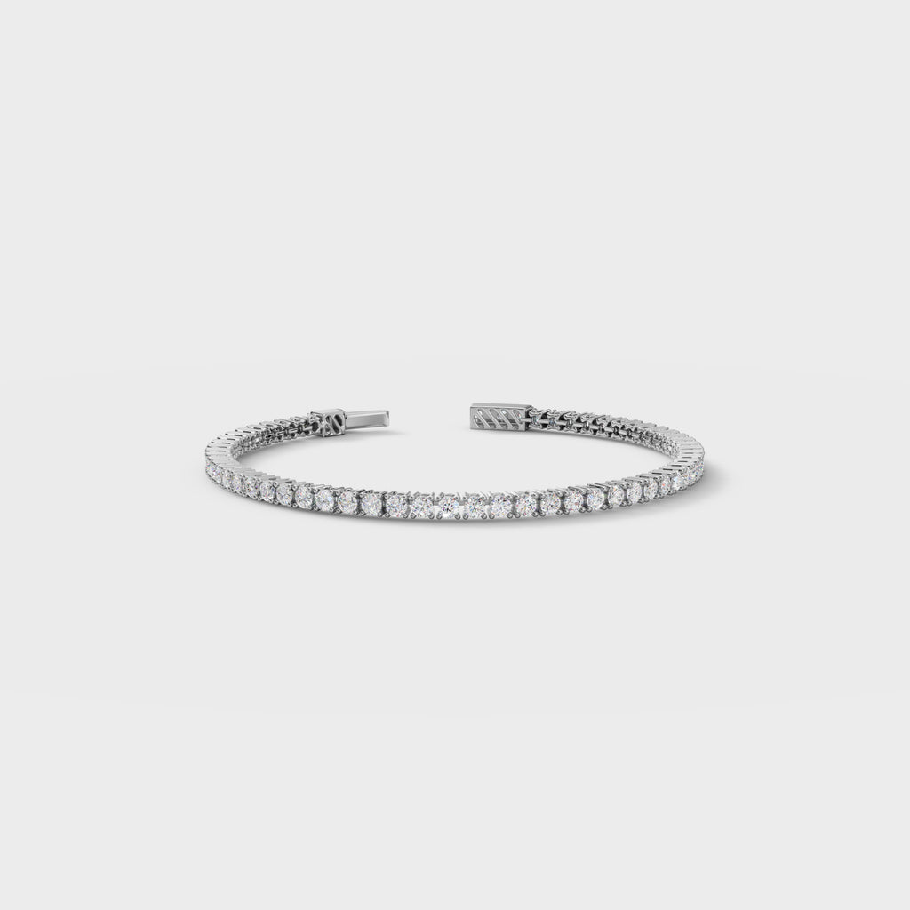0.22 Ct Elegant Diamond Tennis Bracelet