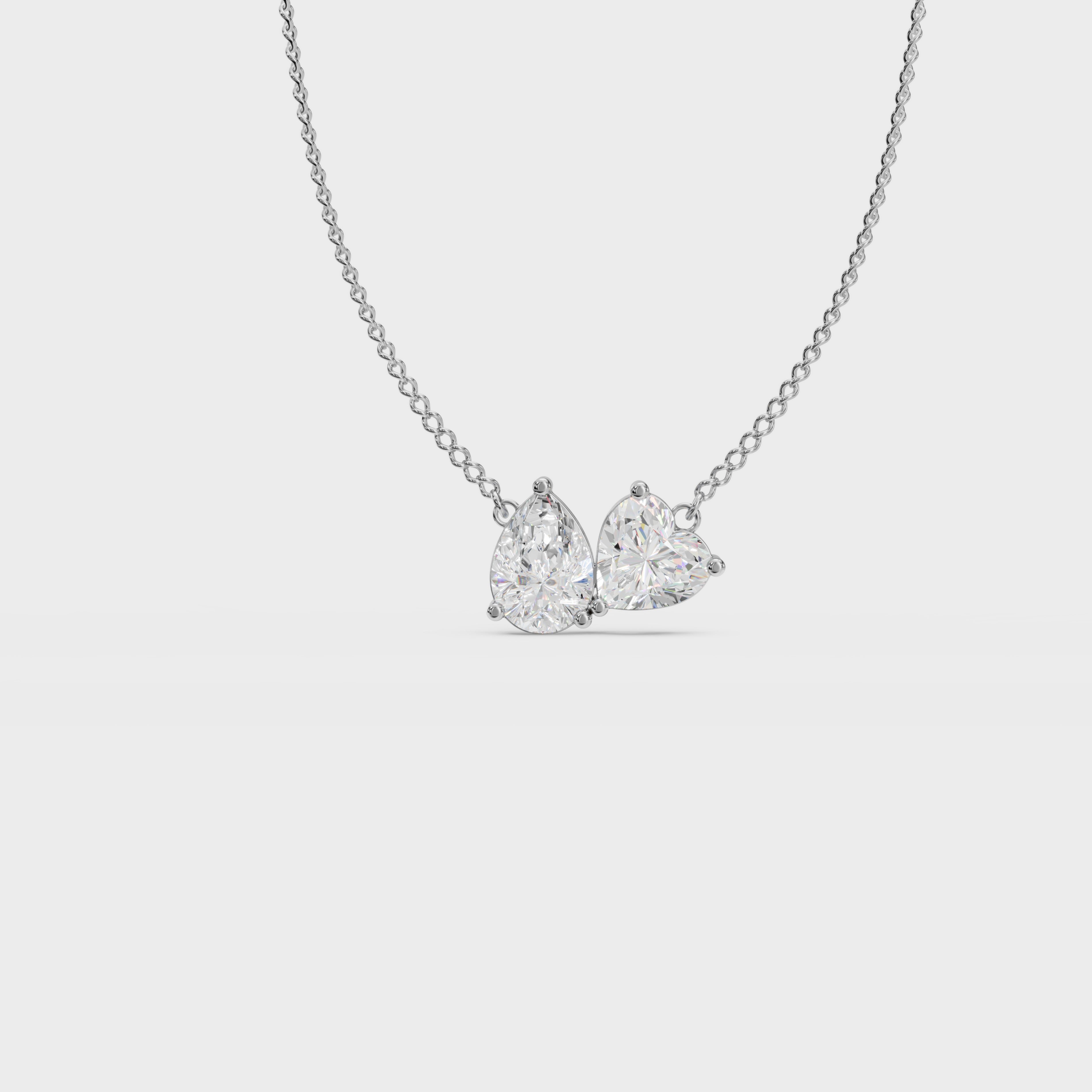Soulmate Heart And Pear Pendant