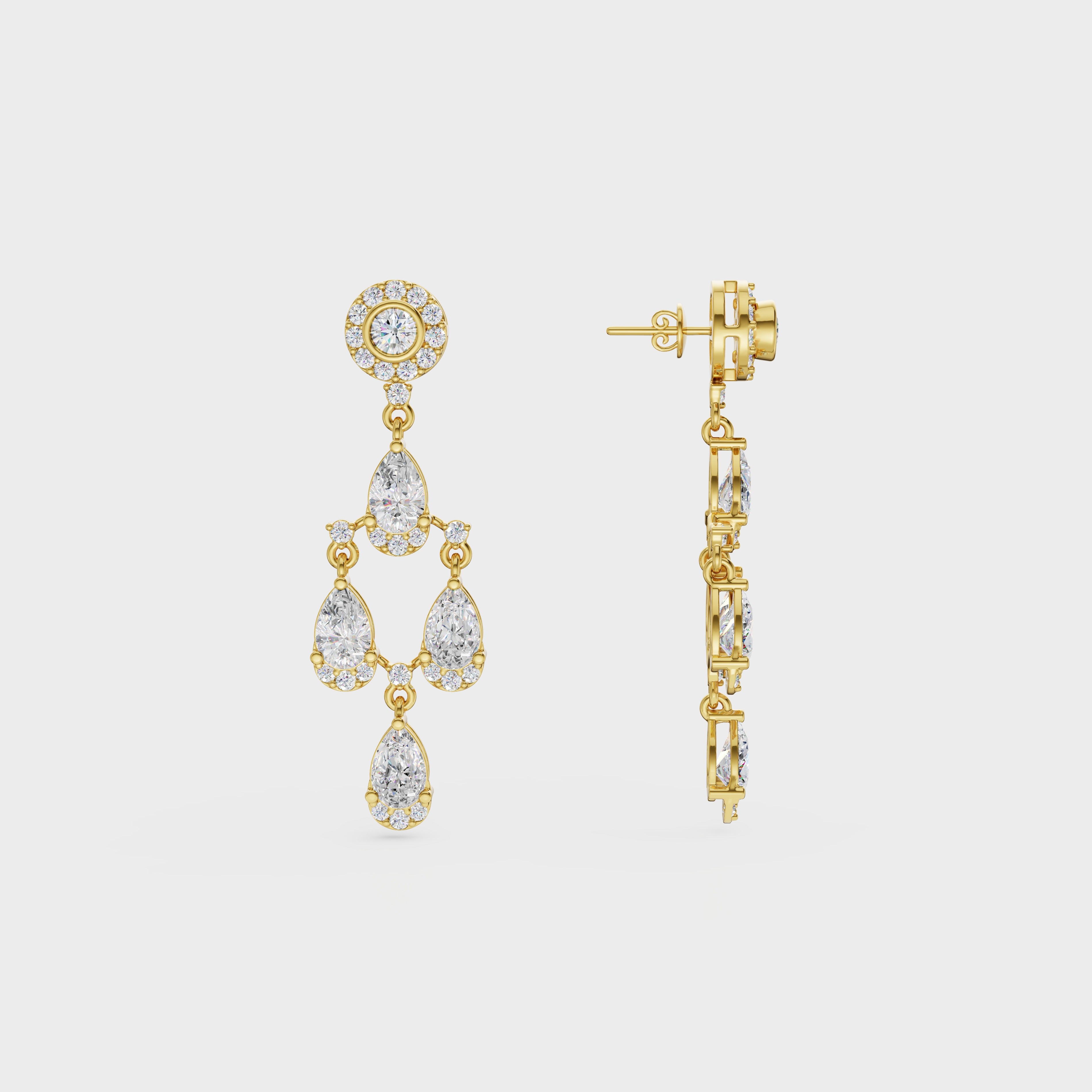 Waterfall Drop Earring