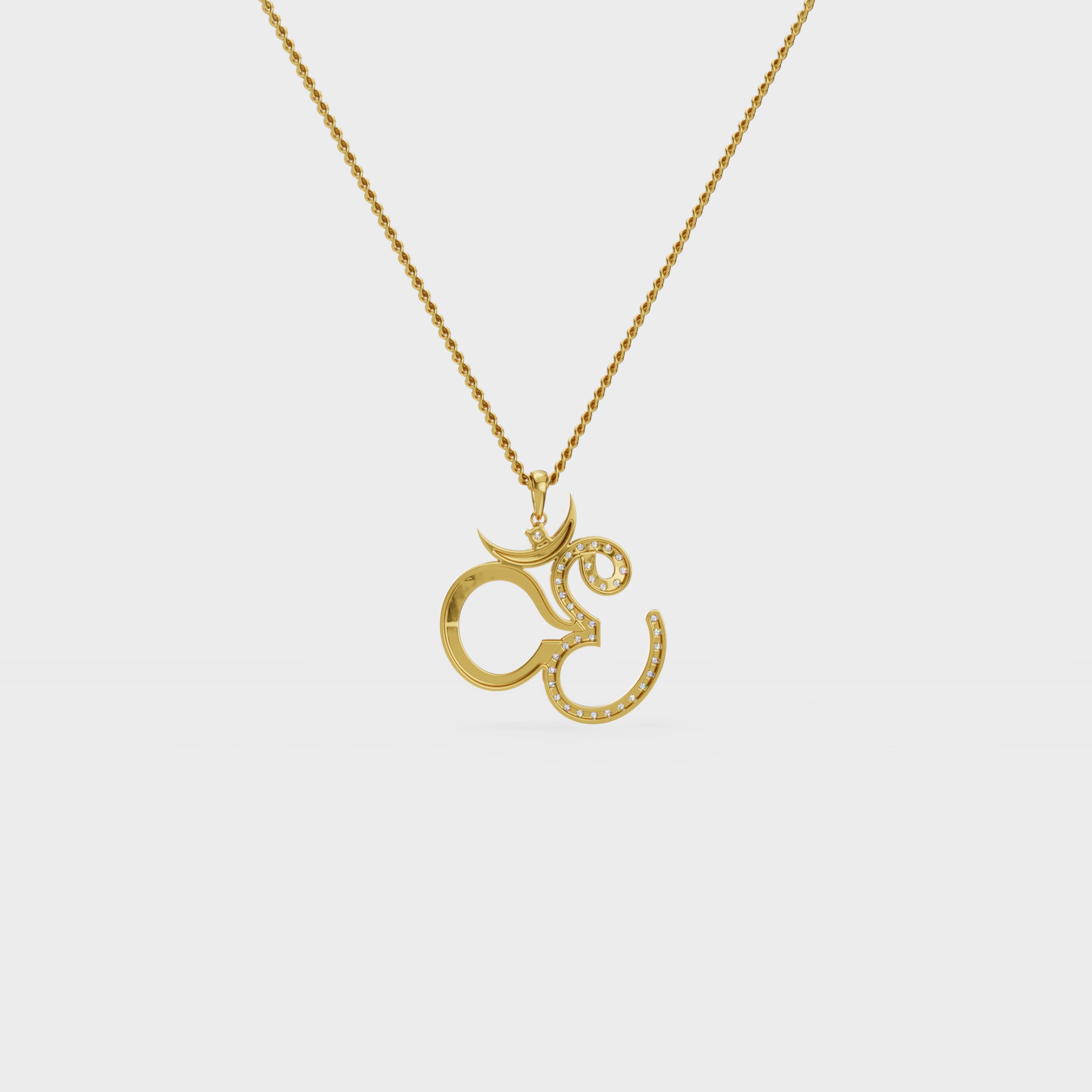 OM Hindu Religion Pendant