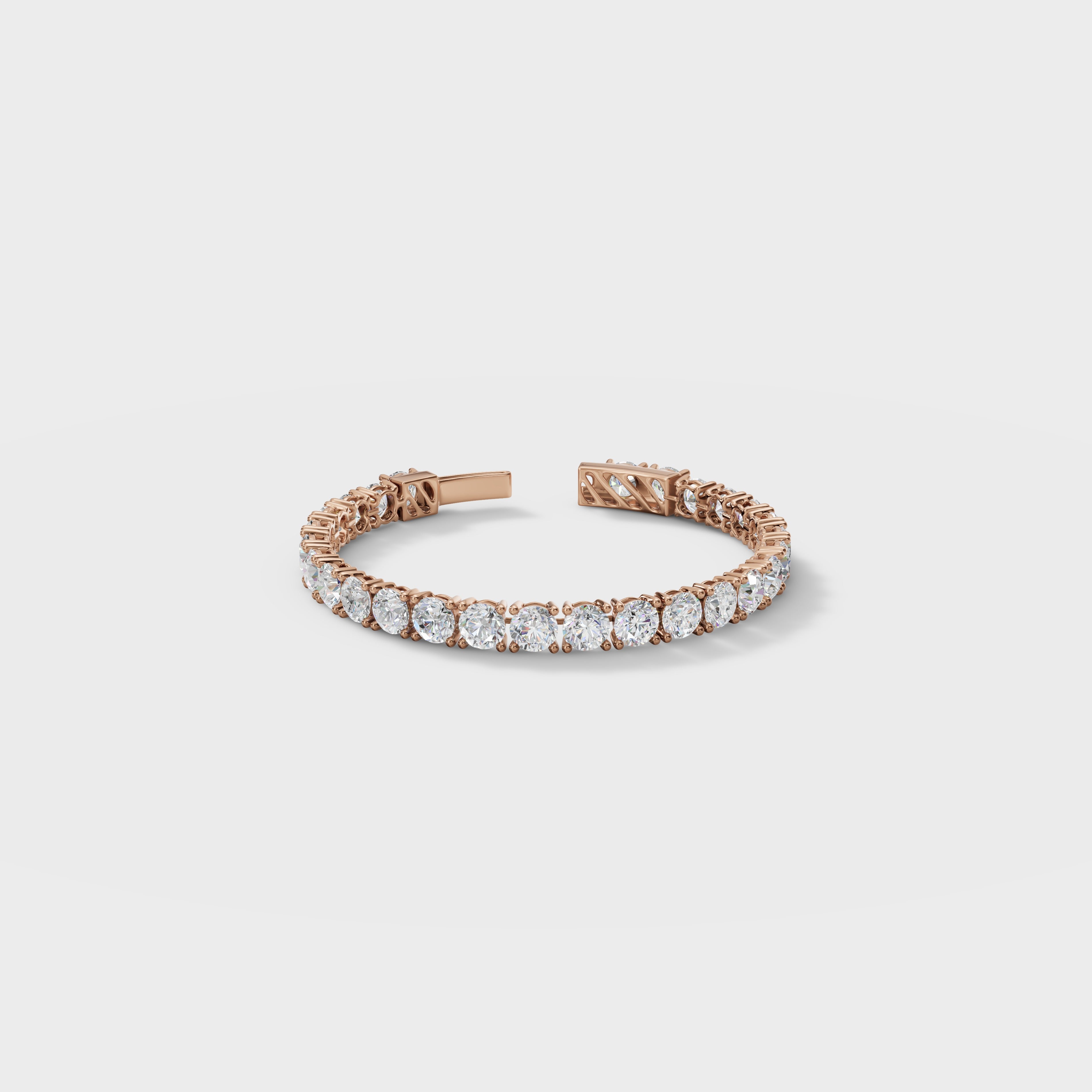 0.47 Ct Elegant Diamond Tennis Bracelet