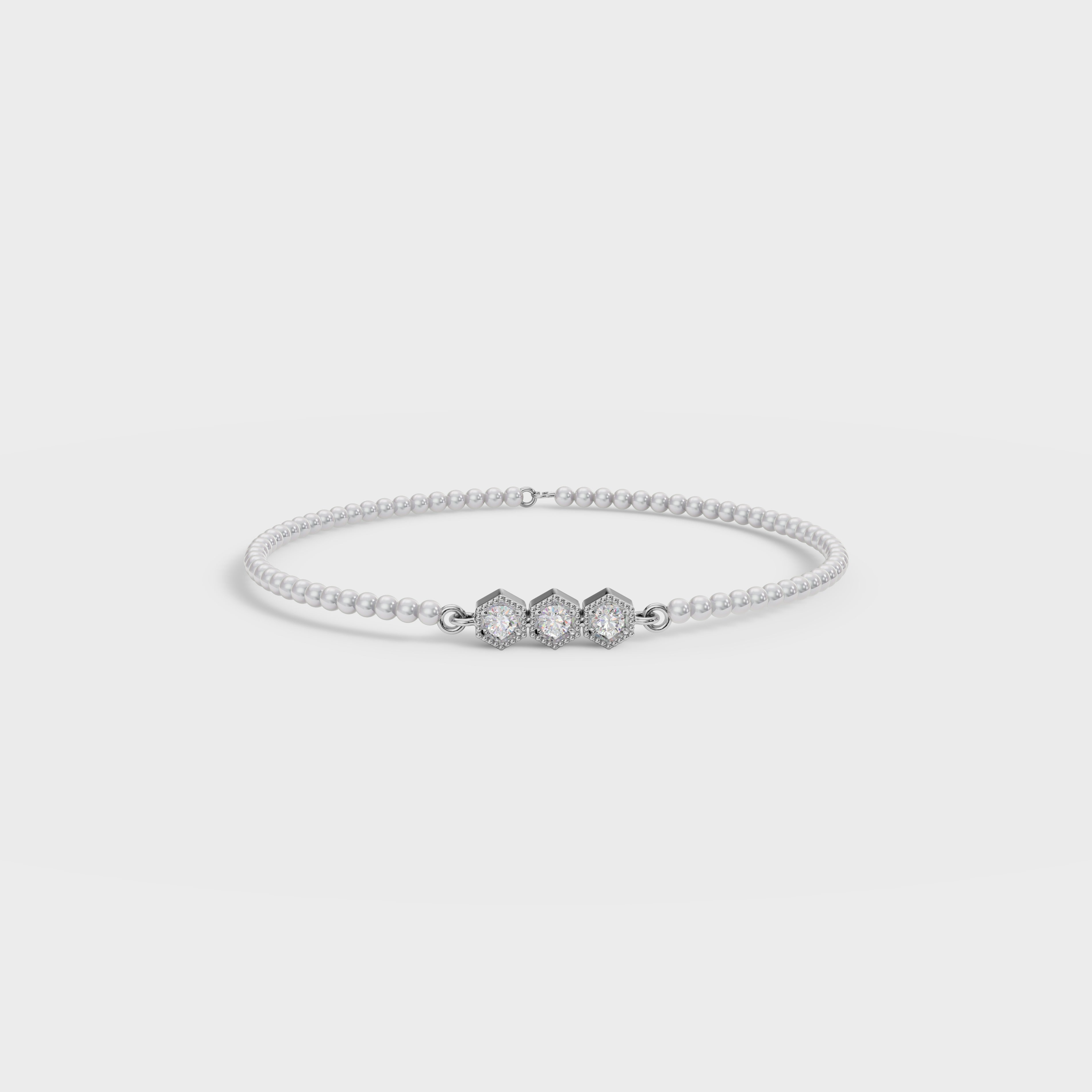 Dainty Diamond Bracelet